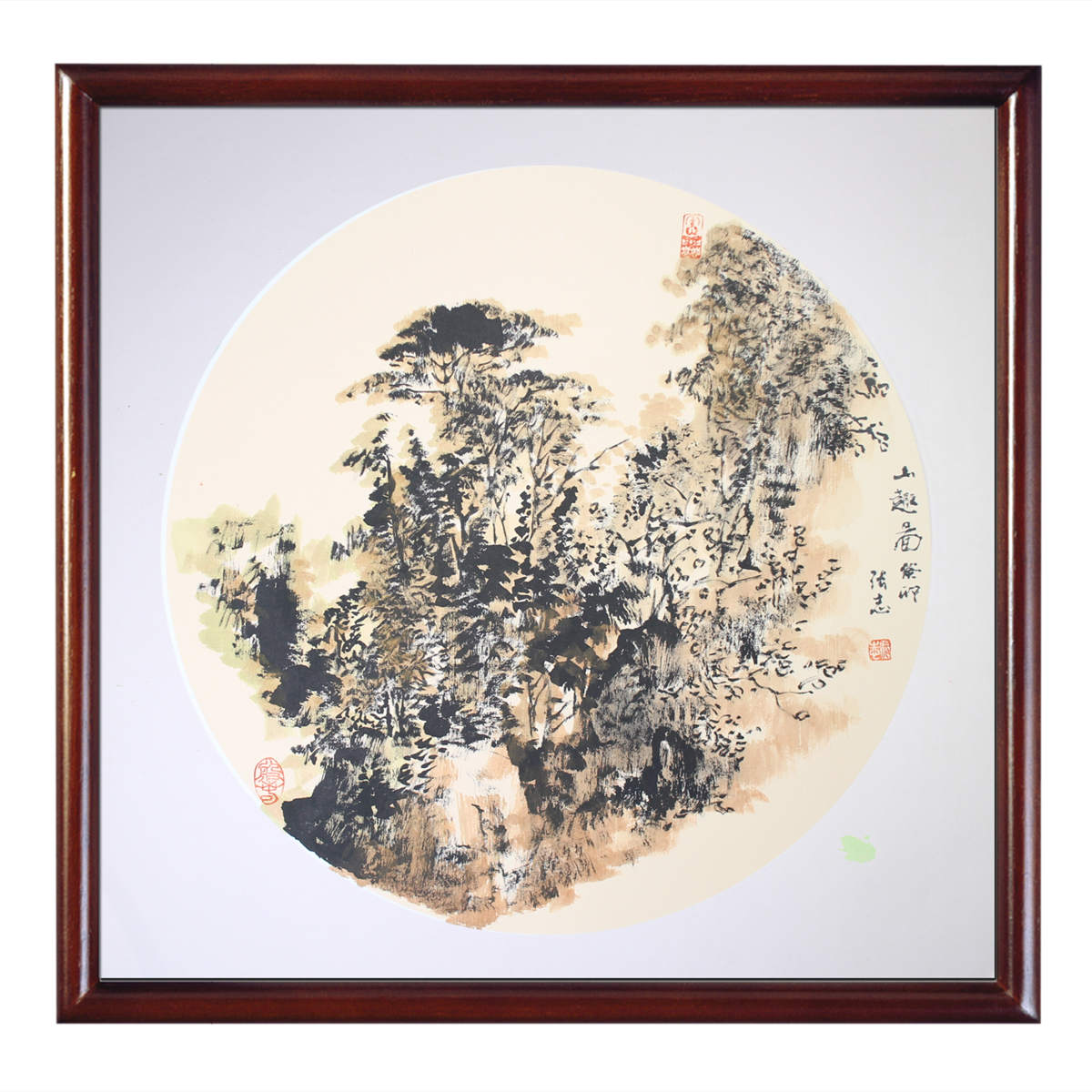山趣图  张志老师国画作品