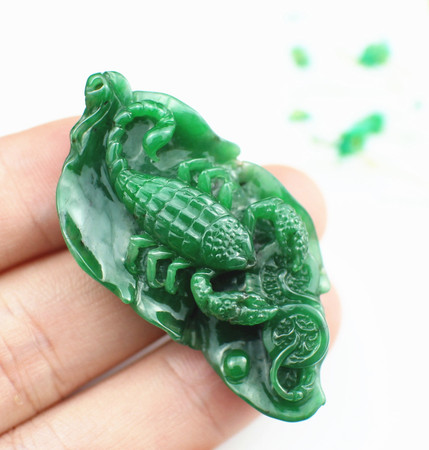 91682-翡翠 满绿 独甲一方 富甲天下
